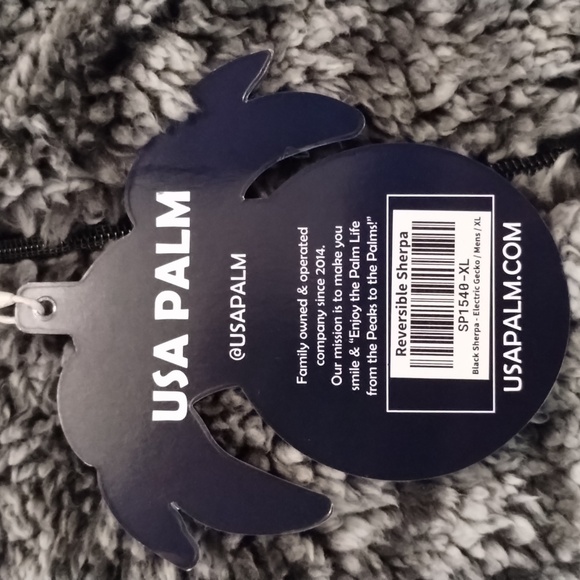 NWT LIMITED EDITION Reversible 1/4 Zip Sherpa Gecko Jacket - Picture 8 of 9